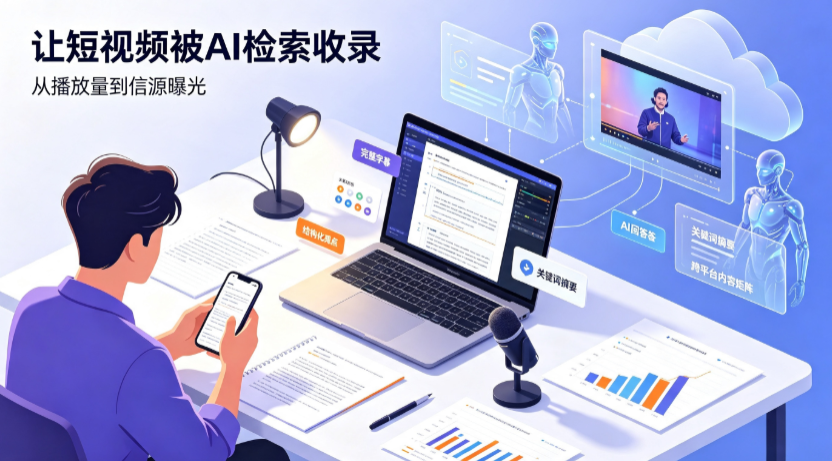 泉港区短视频创作者新必修课：吃透 GEO 优化，让抖音内容被豆包、DeepSeek、元宝智能体收录